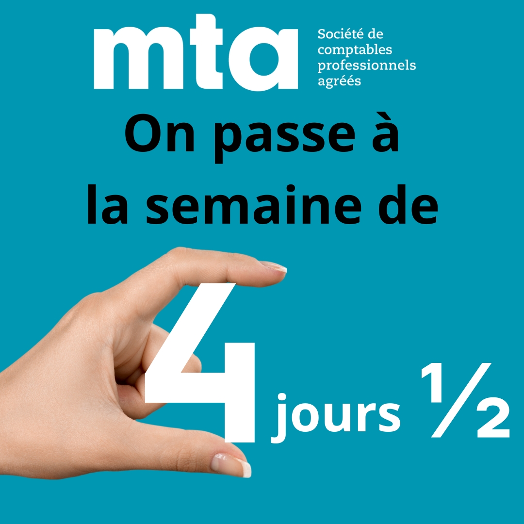 MTA passe à la semaine de 4 jours 1/2