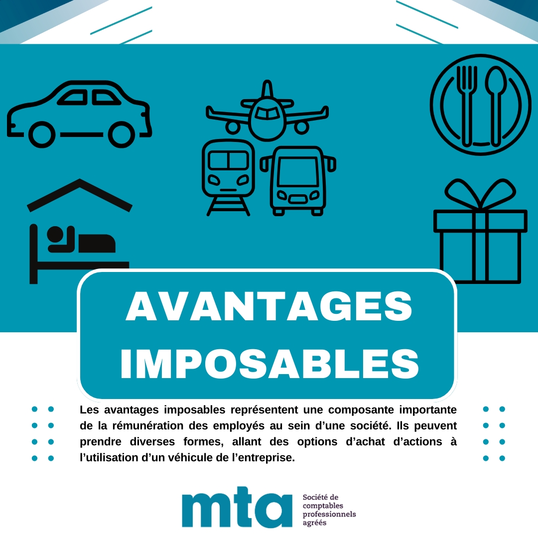 Avantages imposables